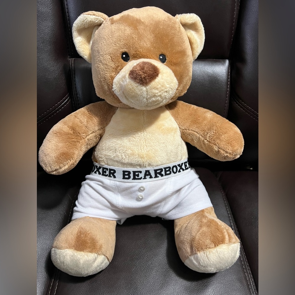 Build-a-Bear Bear with boxers